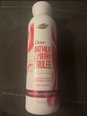 Dove Oat Milk & Berry Brulee Plant Milk Collection Body Wash